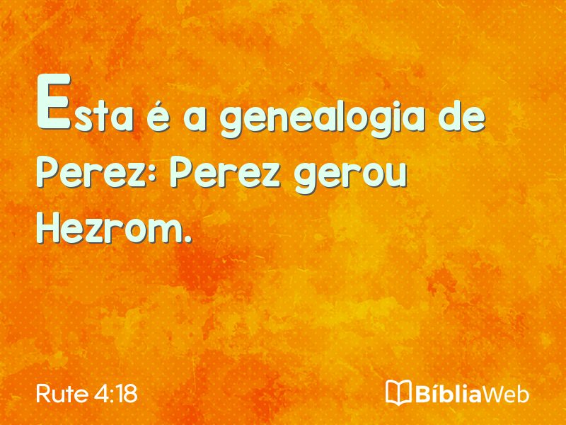 Rute 4:18 em imagem para compartilhar