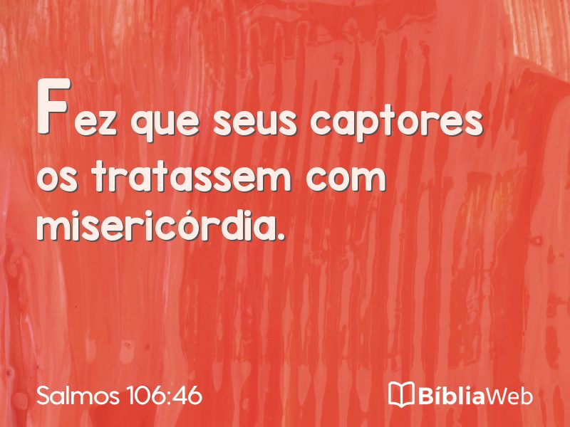 Salmos 106:46 em imagem para compartilhar
