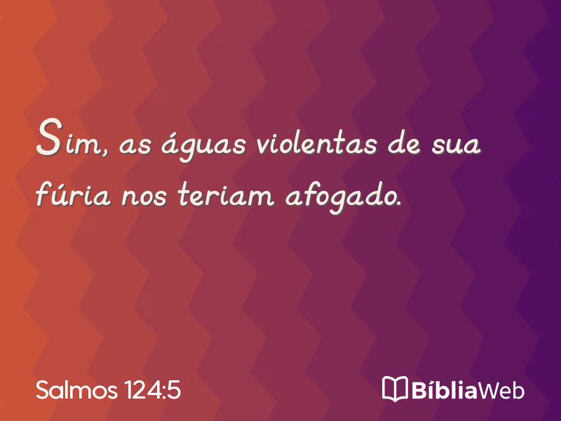 Salmos 124:5 em imagem para compartilhar