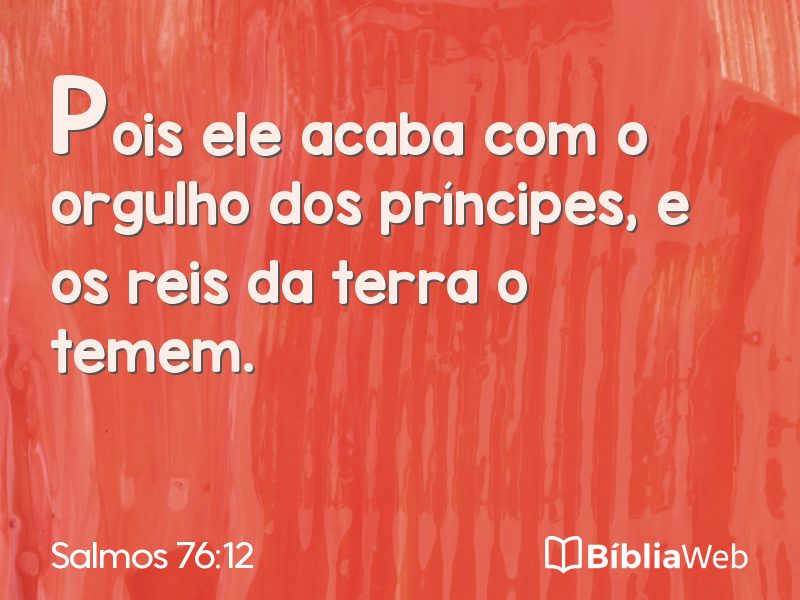 Salmos 76:12 em imagem para compartilhar