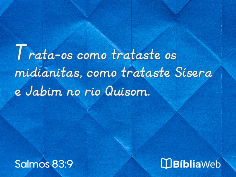 Salmos 83:9 em imagem para compartilhar