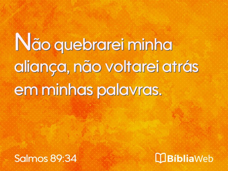 Salmos 89:34 em imagem para compartilhar