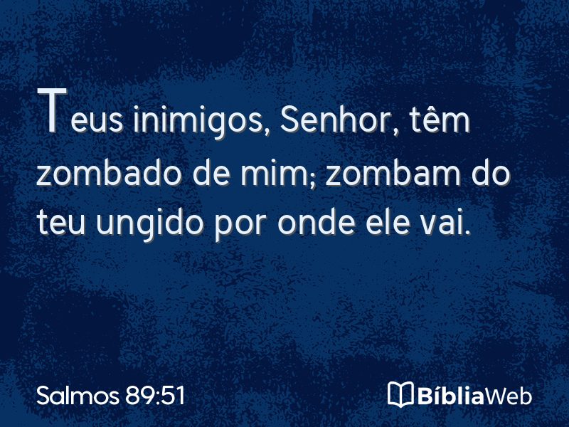 Salmos 89:51 em imagem para compartilhar
