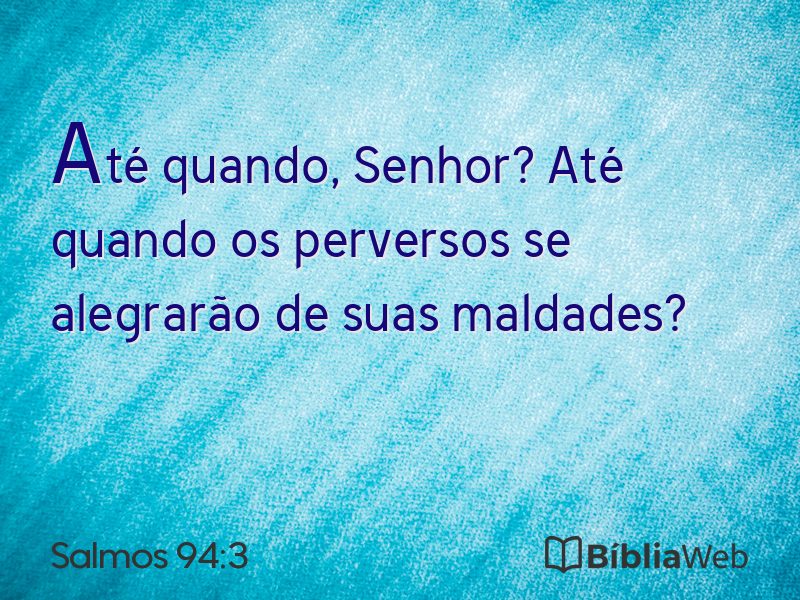 Salmos 94:3 em imagem para compartilhar
