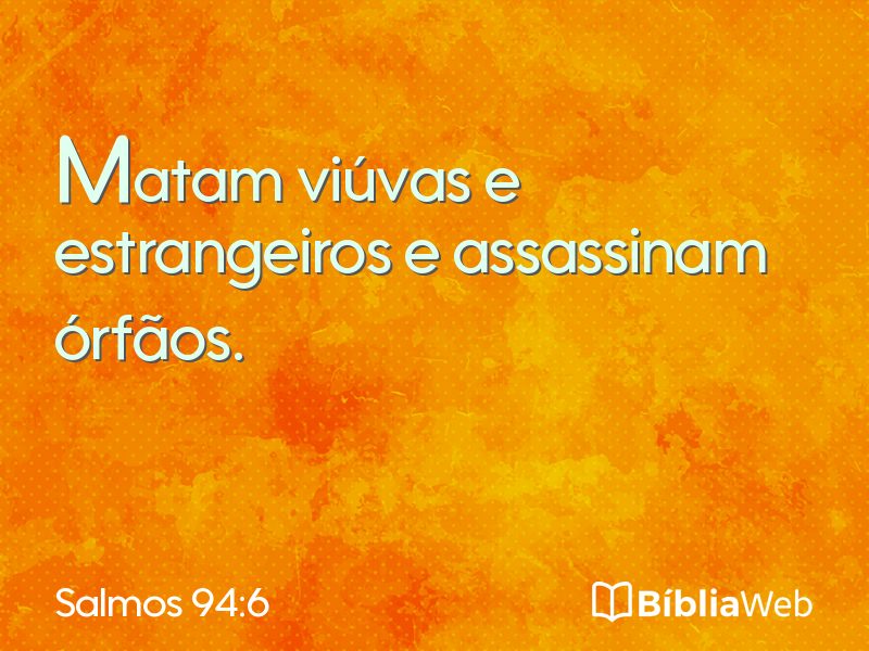 Salmos 94:6 em imagem para compartilhar