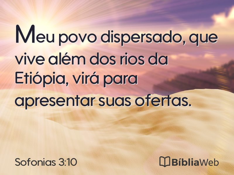 Sofonias 3:10 em imagem para compartilhar
