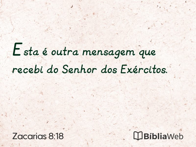 Zacarias 8:18 em imagem para compartilhar